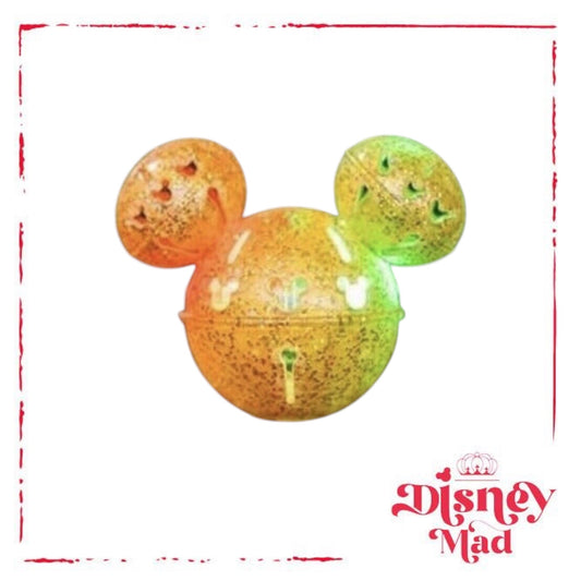 Mickey Mouse-Shaped Glitter Glow Cubes - Gold - Disney Parks