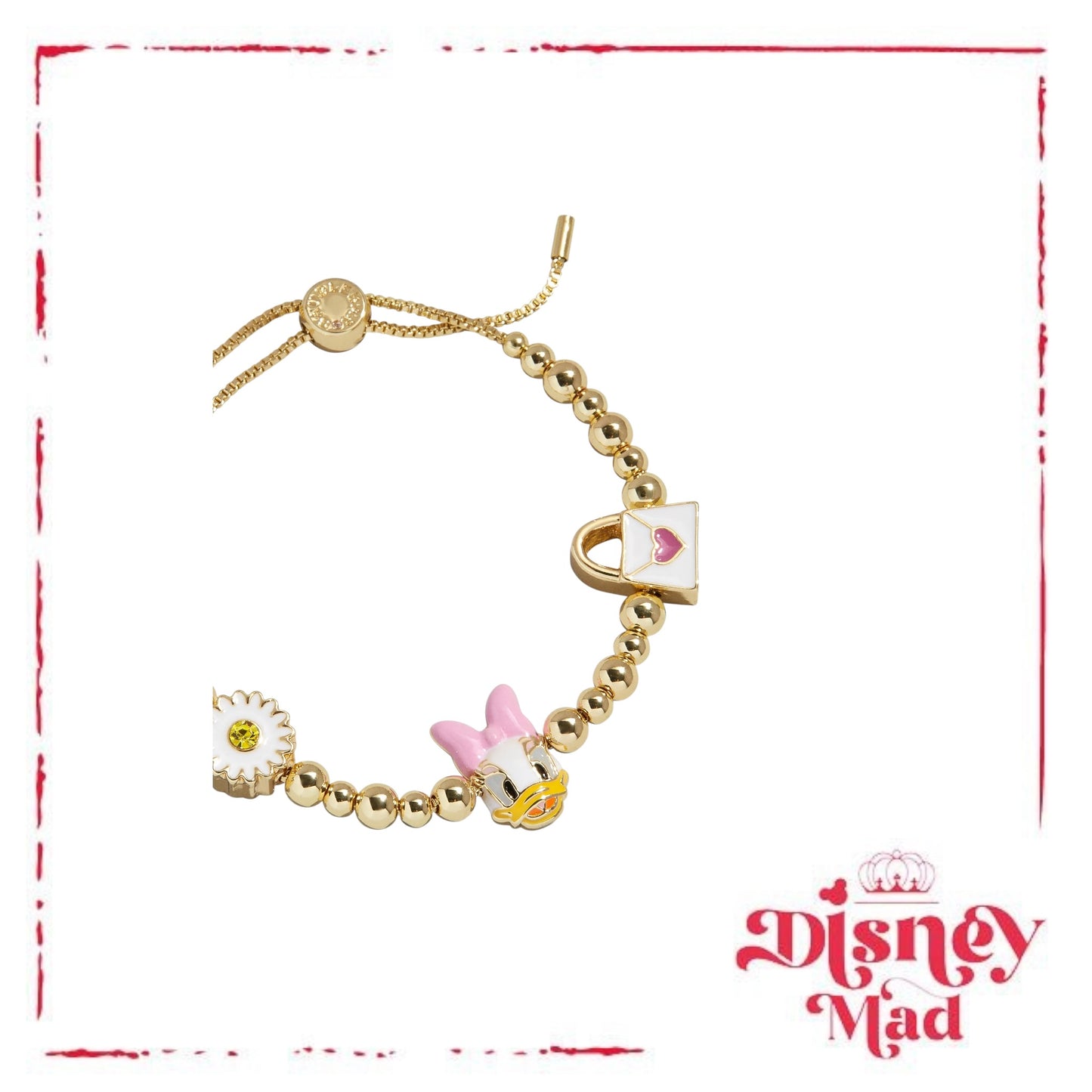 Disney Daisy Duck Pisa Charm Bracelet - Baublebar
