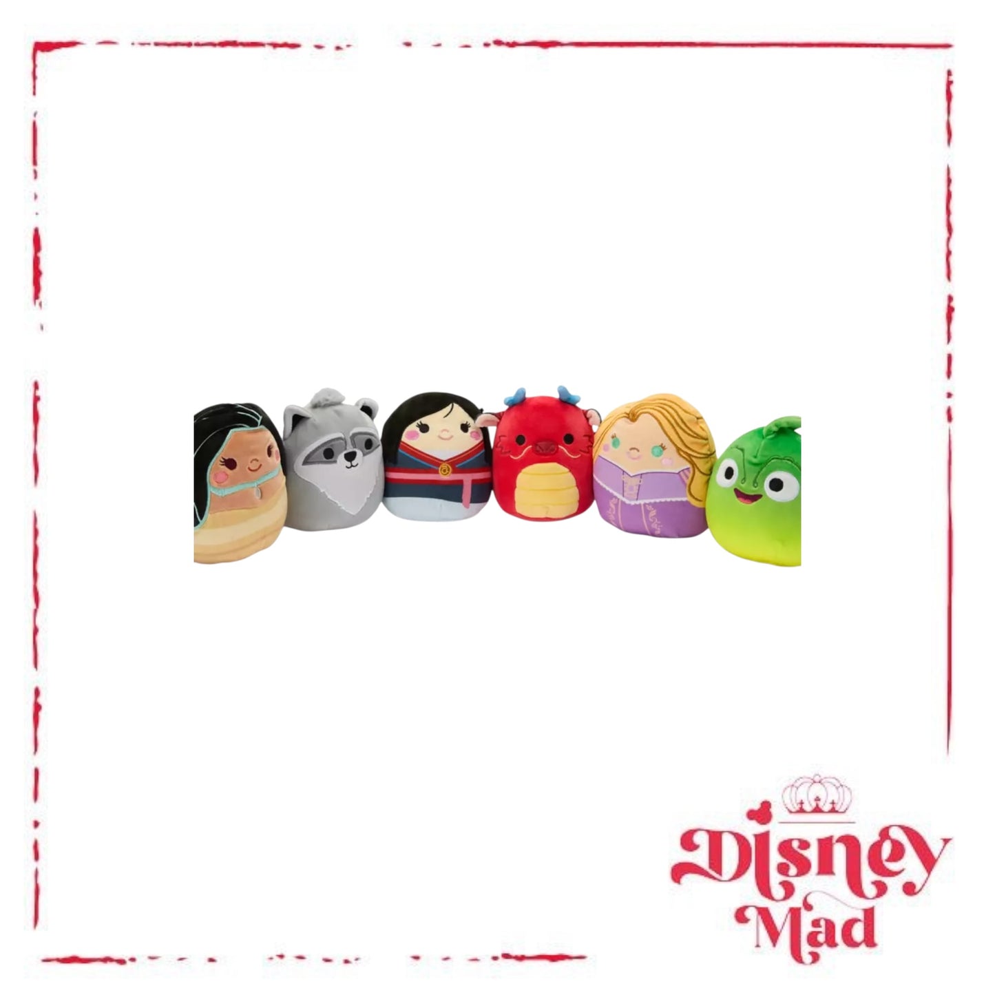 Disney Princess Squishmallows Plush Set – Exclusive