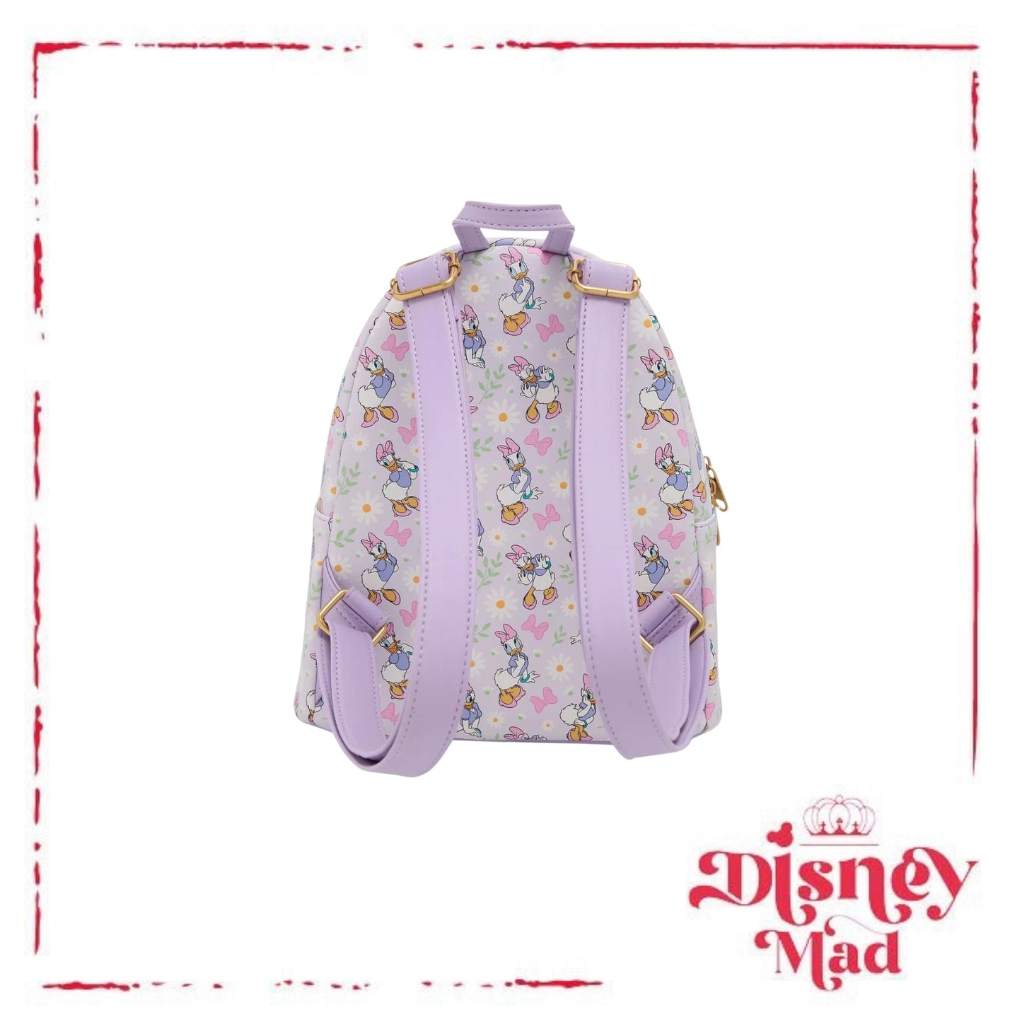 Loungefly Disney Daisy Duck Am I The Problem? Mini Backpack