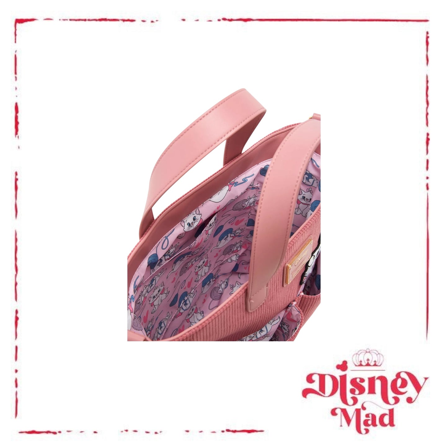 Loungefly Disney The Aristocats Corduroy Marie Tote