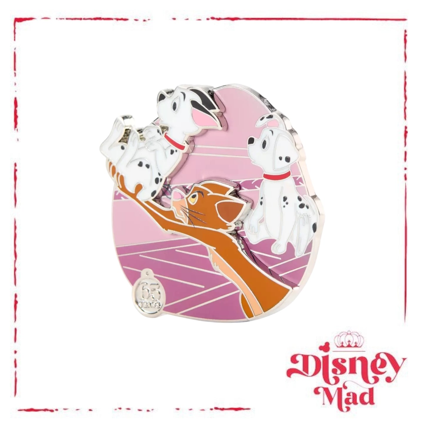 Sgt. Tibbs, Lucky and Rolly Pin, 101 Dalmatians 65th Anniversary - Disney Parks