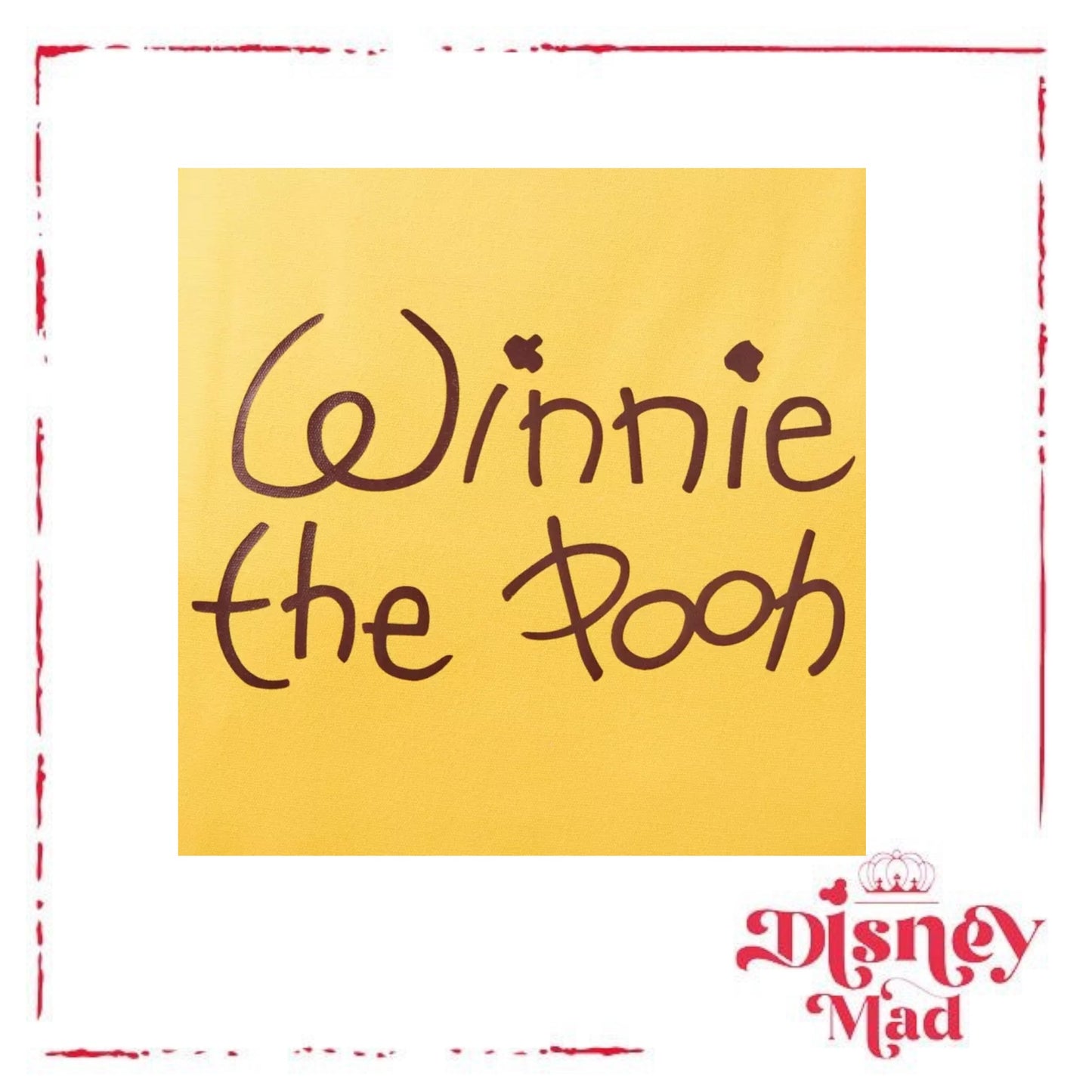 Winnie the Pooh Big Face Canvas Tote - Disney Parks