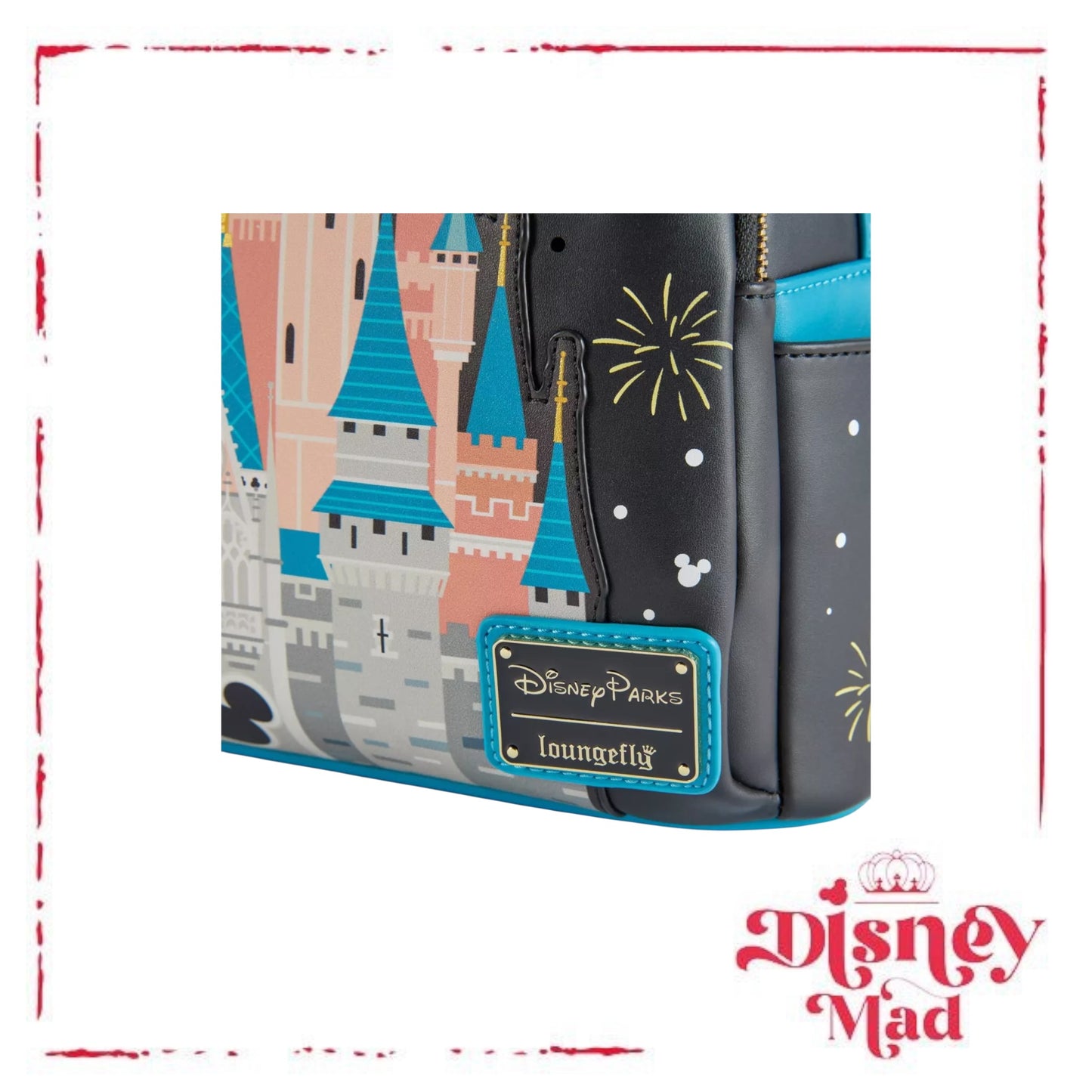 Cinderella Castle Light-Up Loungefly Mini Backpack – Walt Disney World