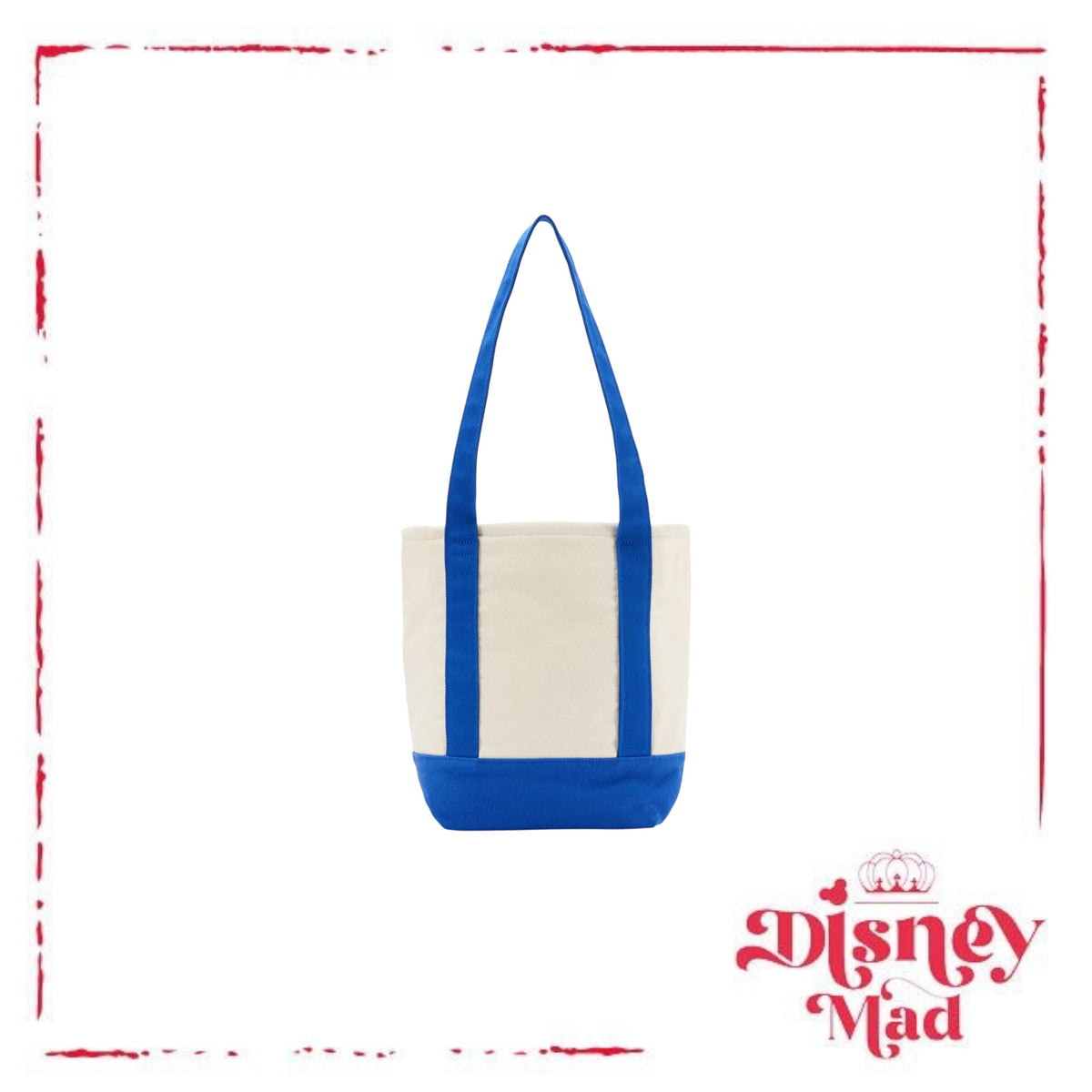 Donald Duck Canvas Tote Bag Disney Parks