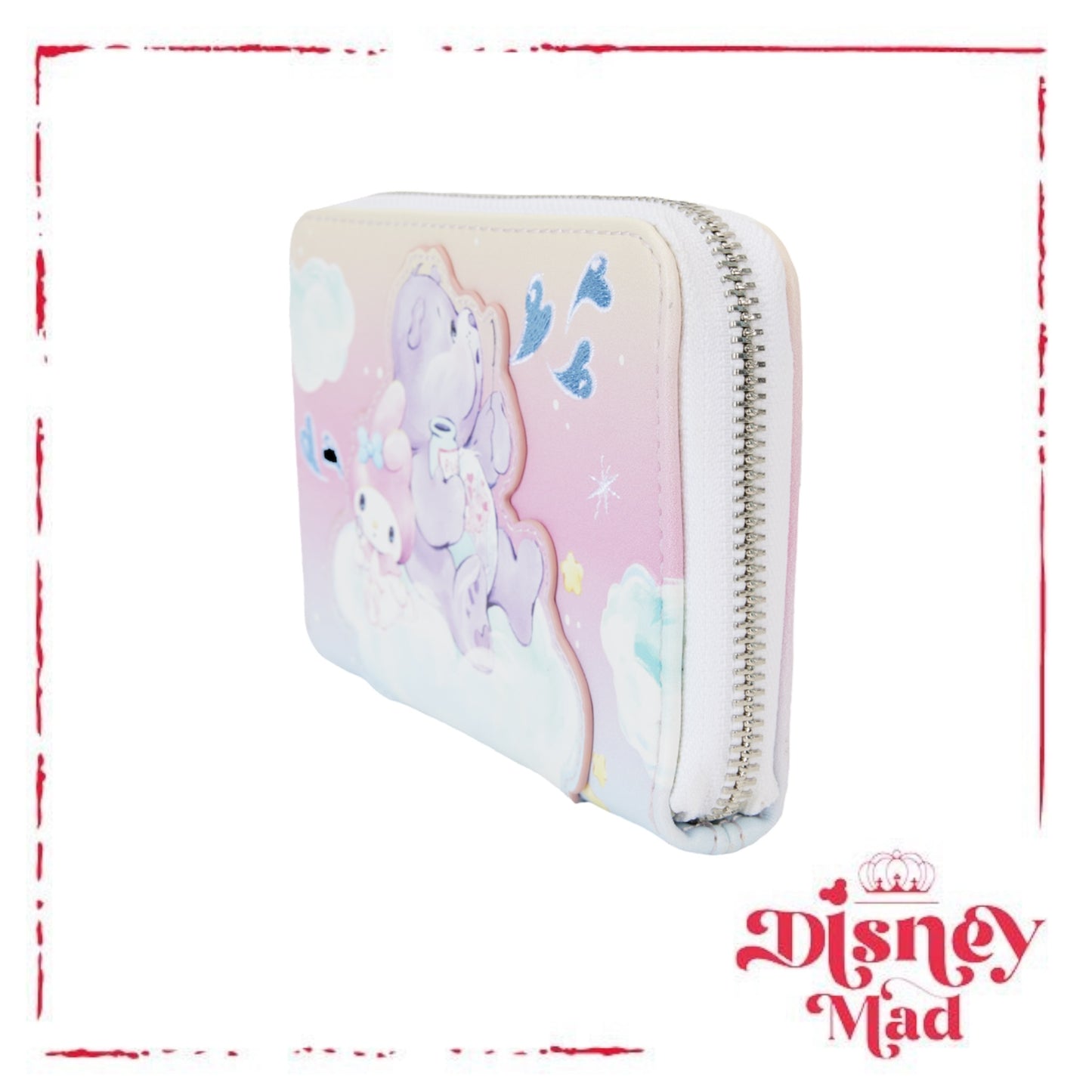 Special Offer- Care Bears x Sanrio Exclusive Hello Kitty & Friends Care-A-Lot Zip Around Wallet