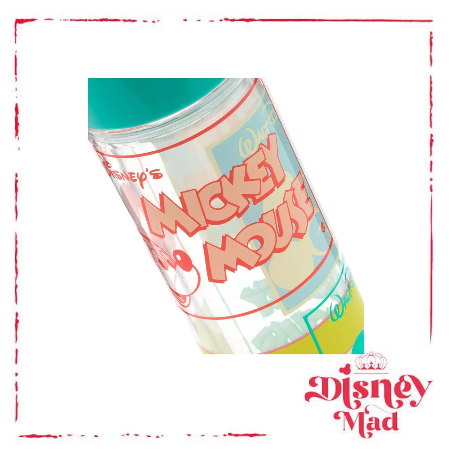 Disney Parks Mickey Mouse Water Bottle