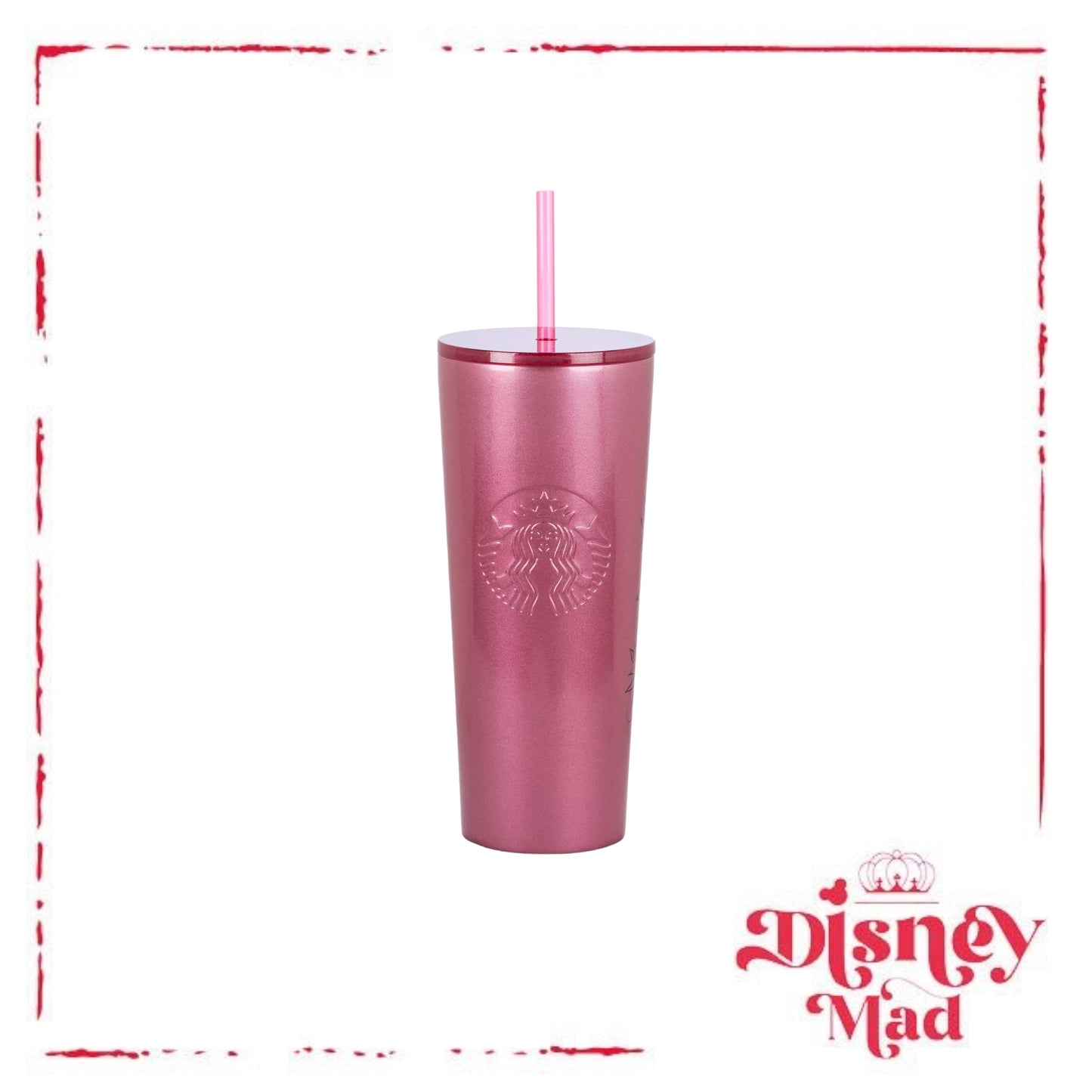 Disney's Hollywood Studios Stainless Steel Starbucks® Tumbler with Straw - Disney Parks