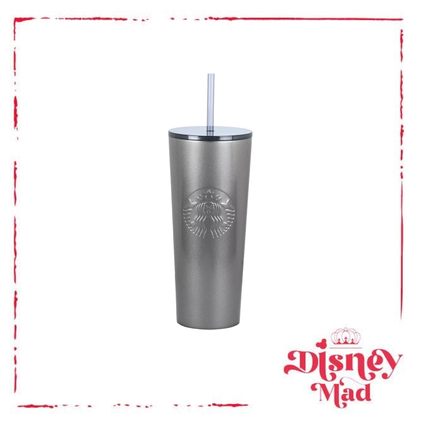 EPCOT Stainless Steel Starbucks® Tumbler with Straw - Disney Parks