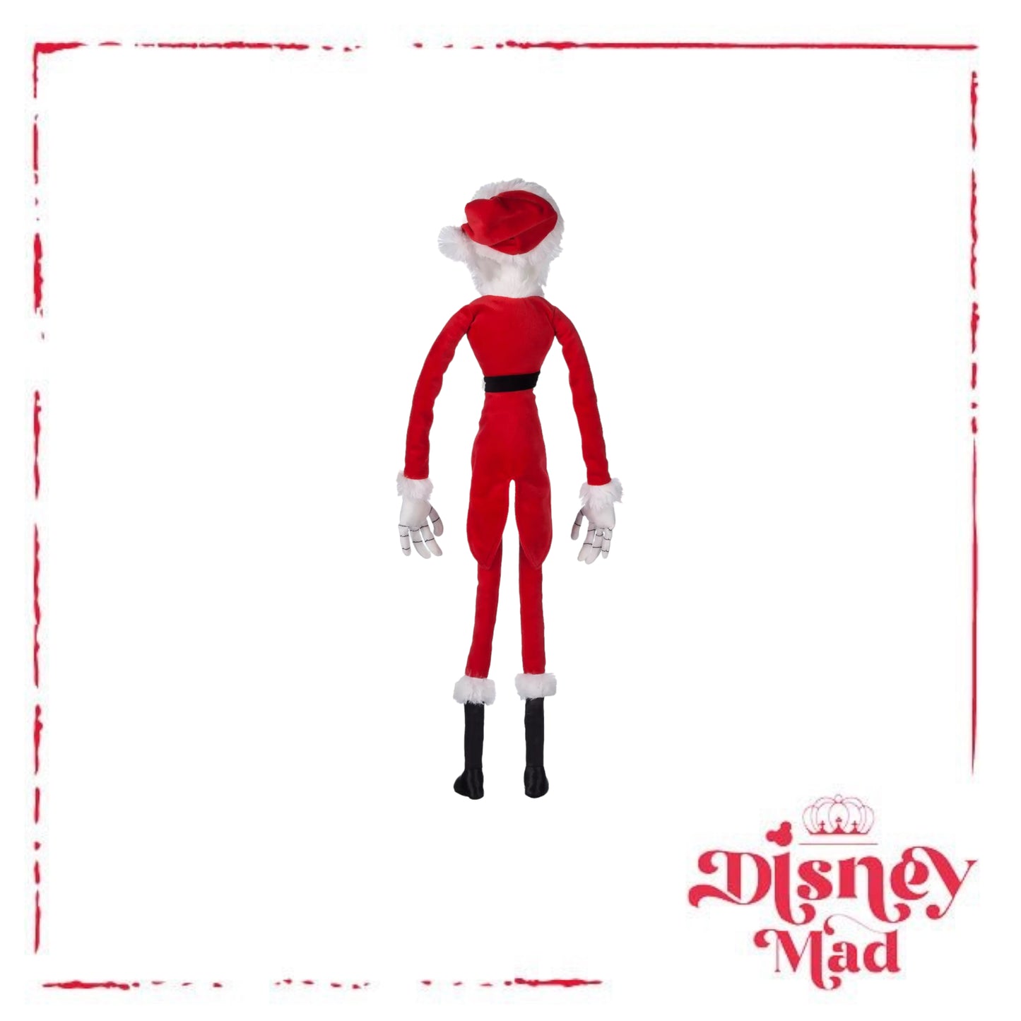 Santa Jack Skellington Plush – The Nightmare Before Christmas – 26'' - Disney Parks