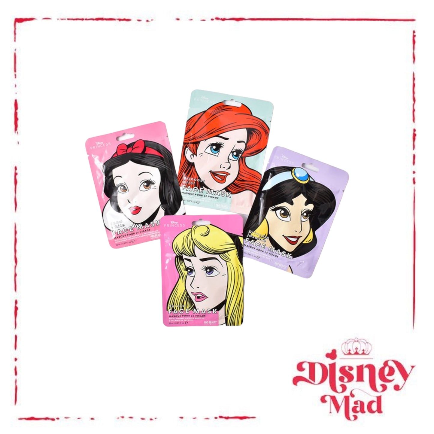 Disney Princess Face Mask Collection