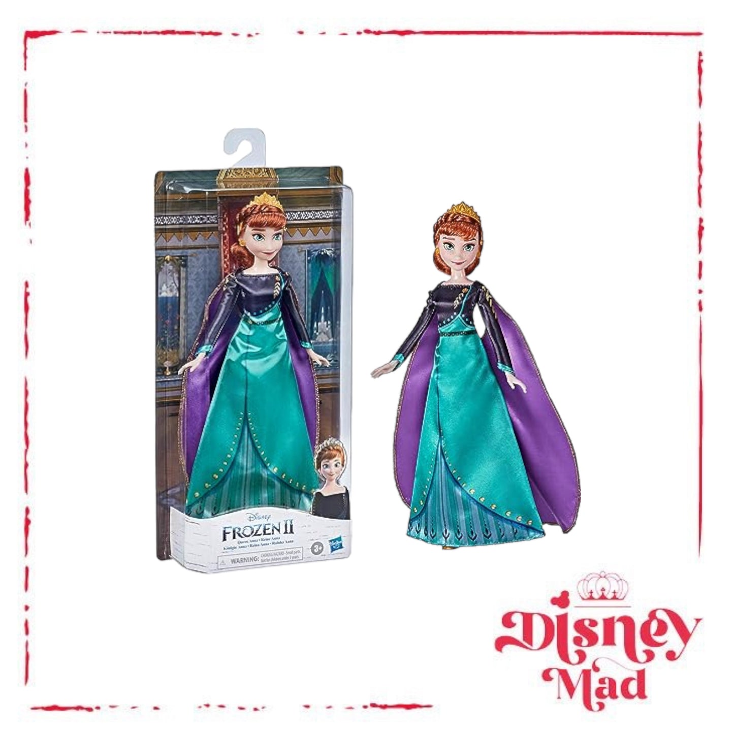Disney Frozen 2 Queen Anna Fashion Doll