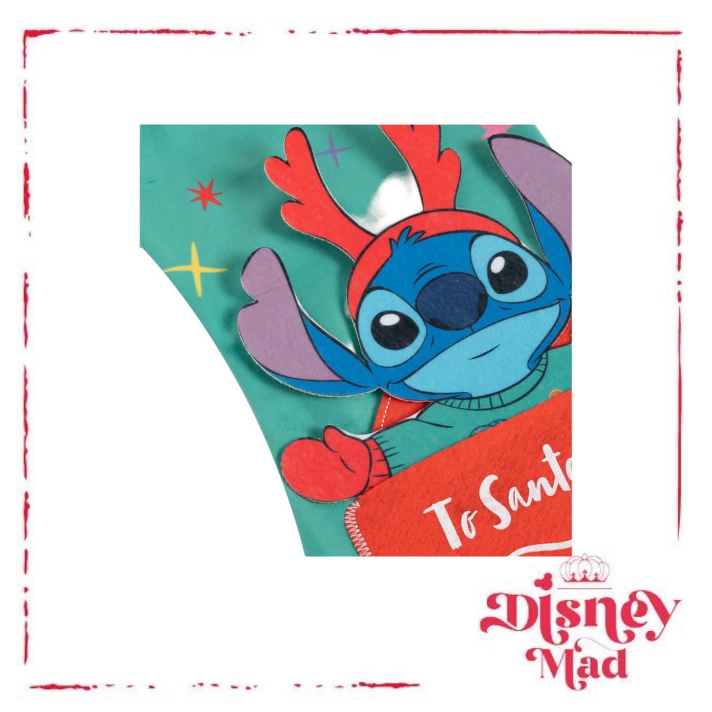 Disney Stitch Christmas Stocking