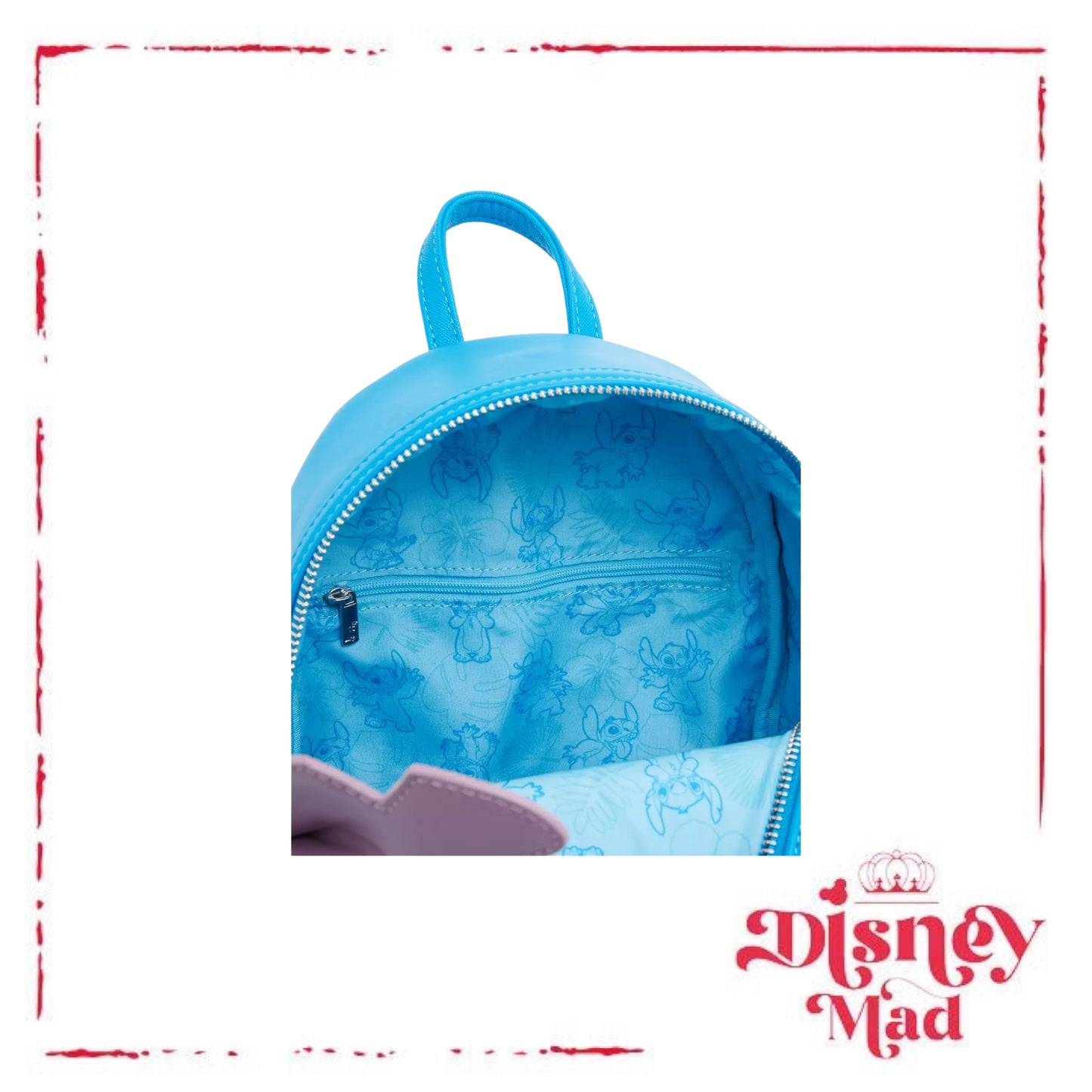 Loungefly Disney Lilo & Stitch Minimalist Stitch Figural Mini Backpack