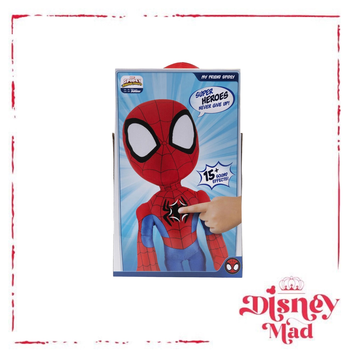 12" My Friend Spidey Feature Plush