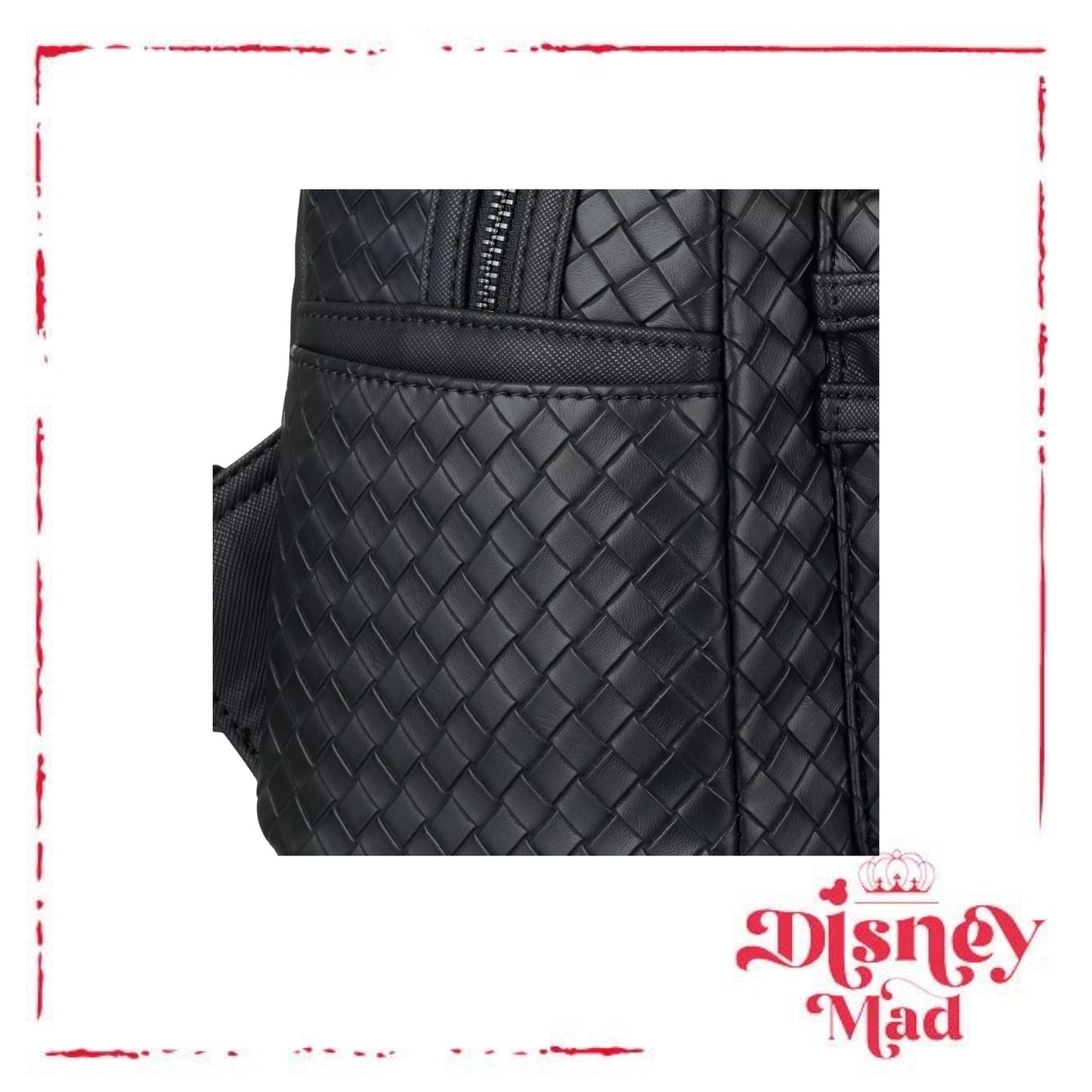 Mickey Mouse Woven Loungefly Mini Backpack Disney Parks