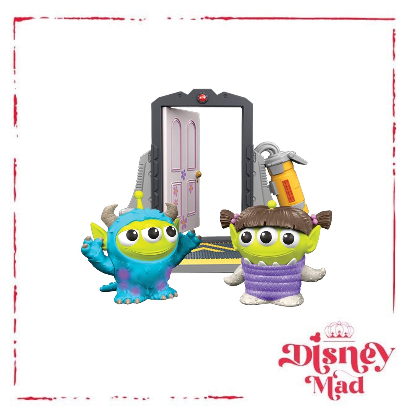 Disney Pixar Alien Remix Monsters Inc Multi Pack Figure Toy