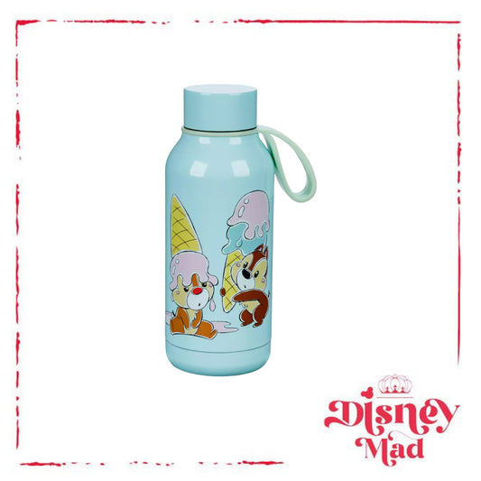 Disney Parks Chip 'n Dale Ice Cream Stainless Steel Water Bottle