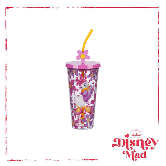 Daisy Duck Tumbler with Straw Disney Parks