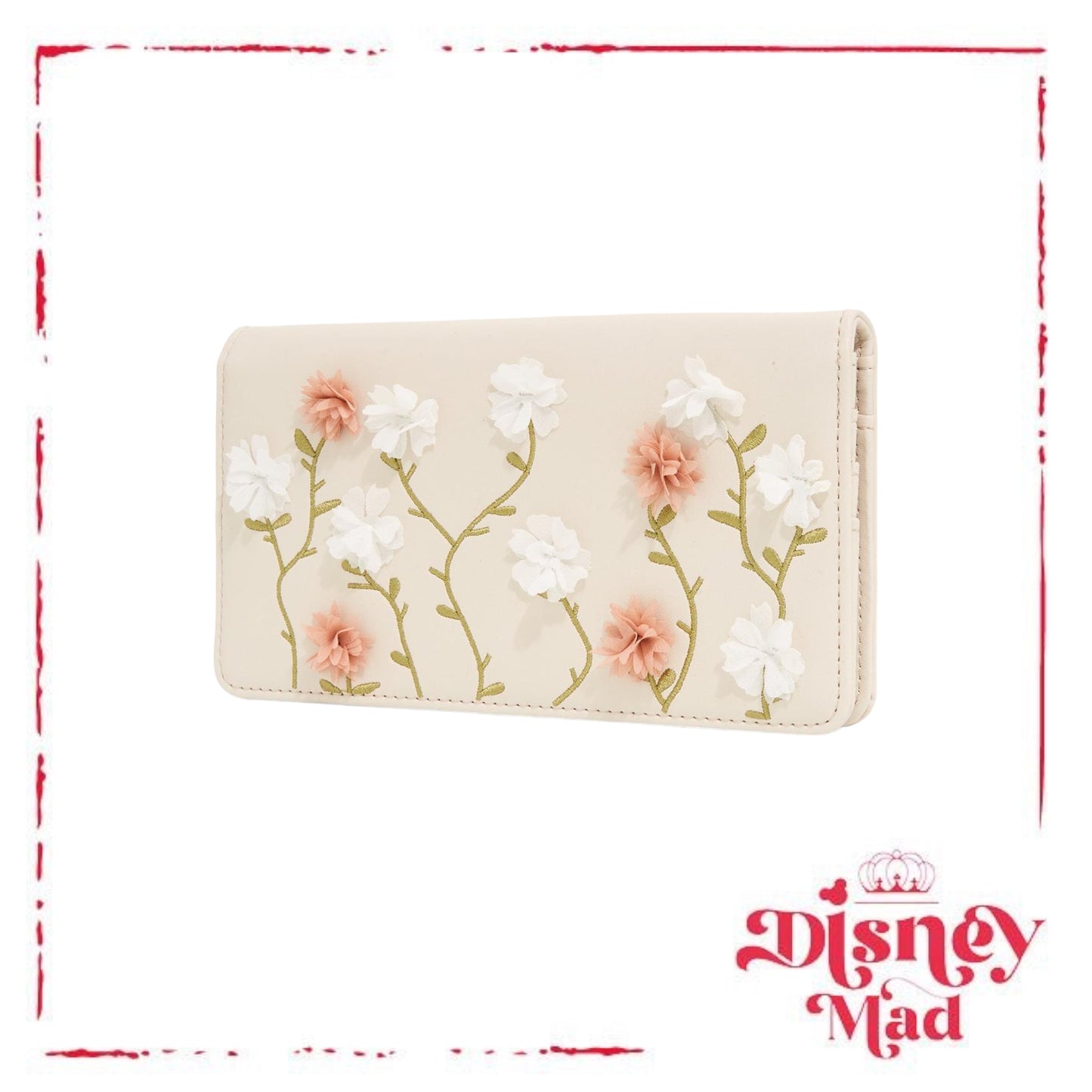 Disney Minnie Mouse Flower Stems Wallet - BoxLunch Exclusive