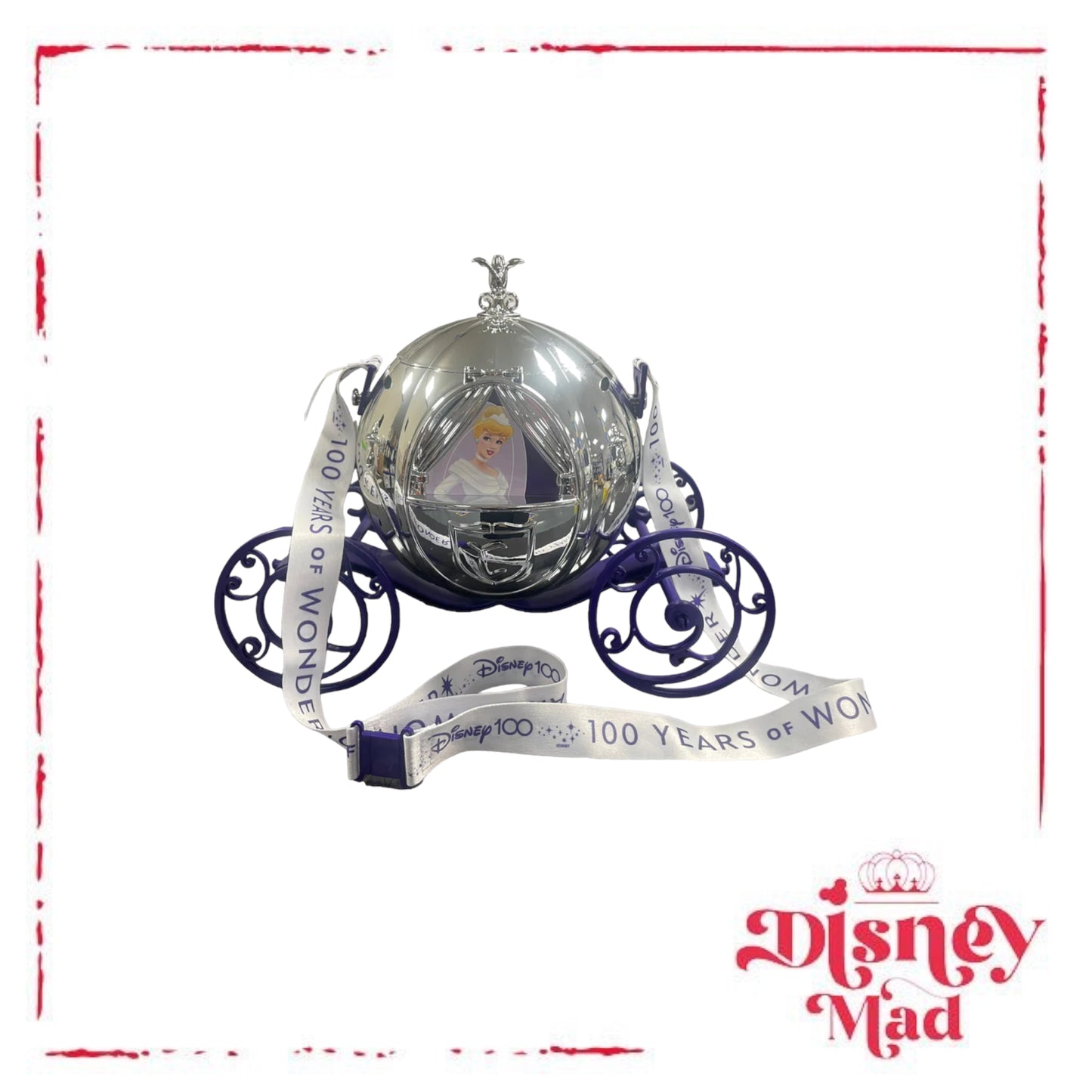 Disney 100 Cinderella Popcorn Bucket - Disney Parks