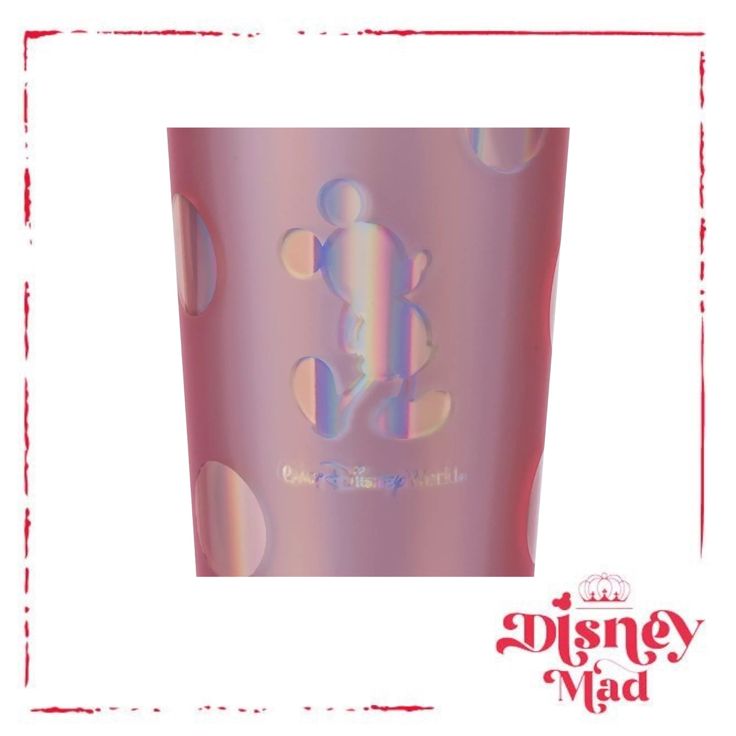Walt Disney World Piglet Pink Starbucks® Tumbler with Straw Disney Parks