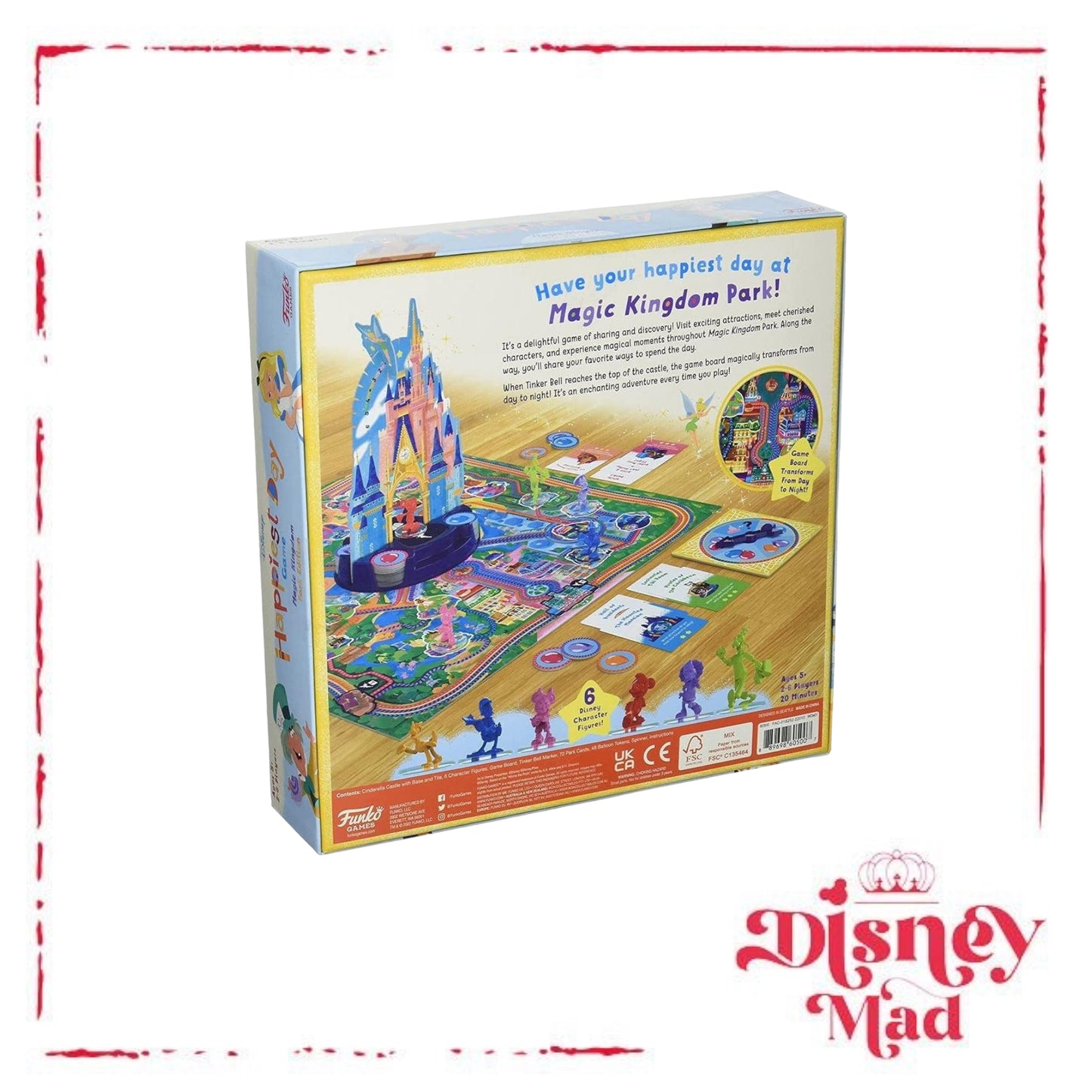 Funko Disney Happiest Day Game Magic Kingdom Park