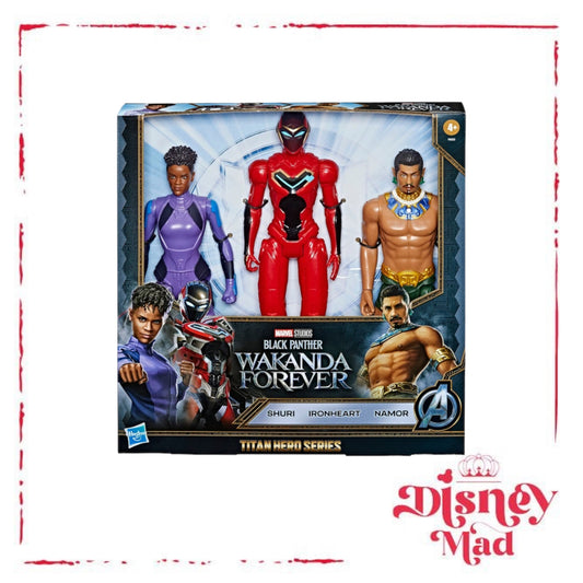 Black Panther Wakanda Forever Titan Hero Series 3 Figure Pack