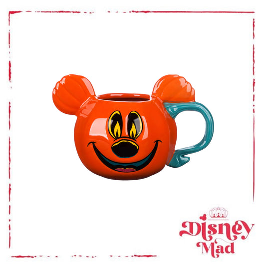 Disney Parks Mickey Mouse Pumpkin Halloween Mug