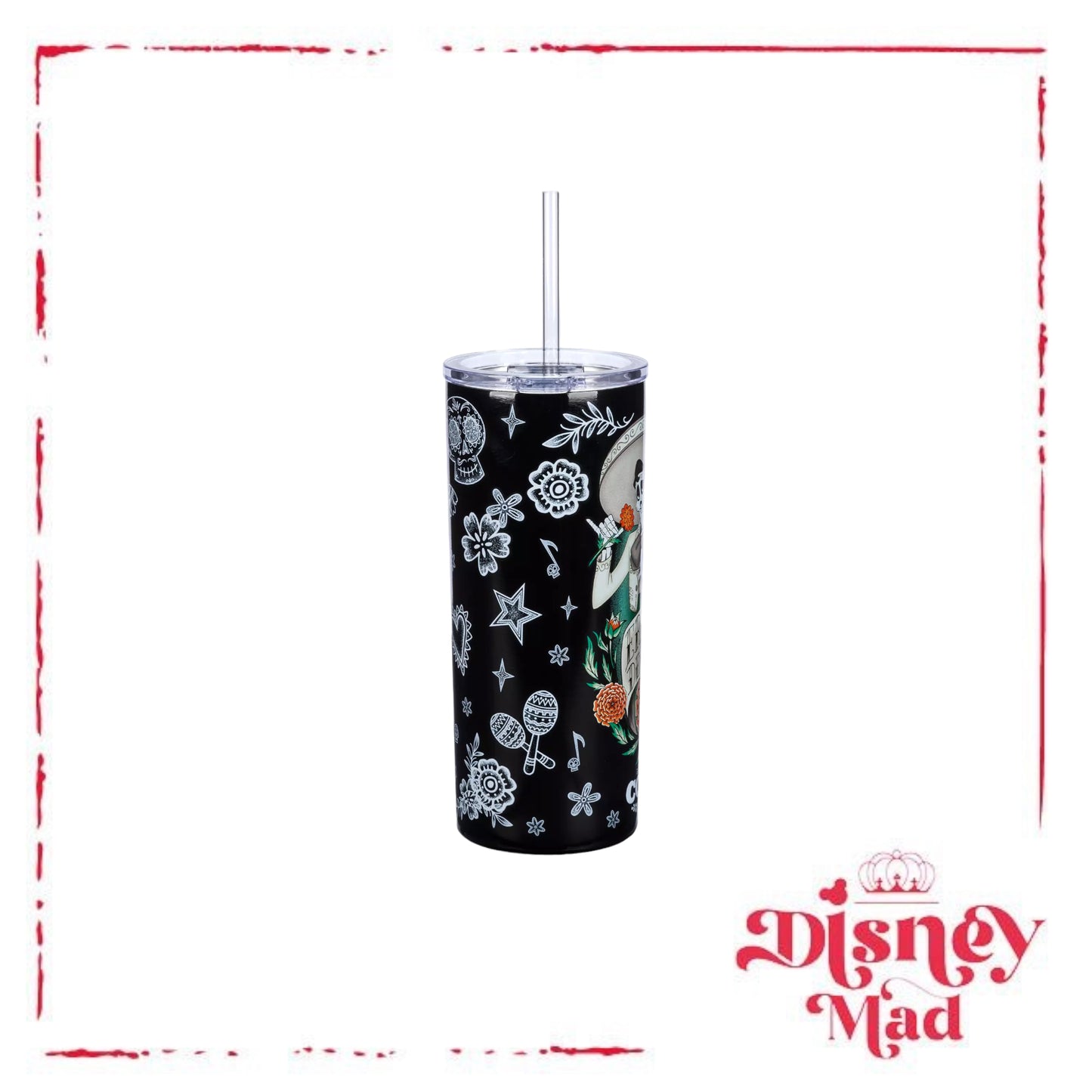 Coco Ernesto De La Cruz Tumbler with Straw – Disney Parks