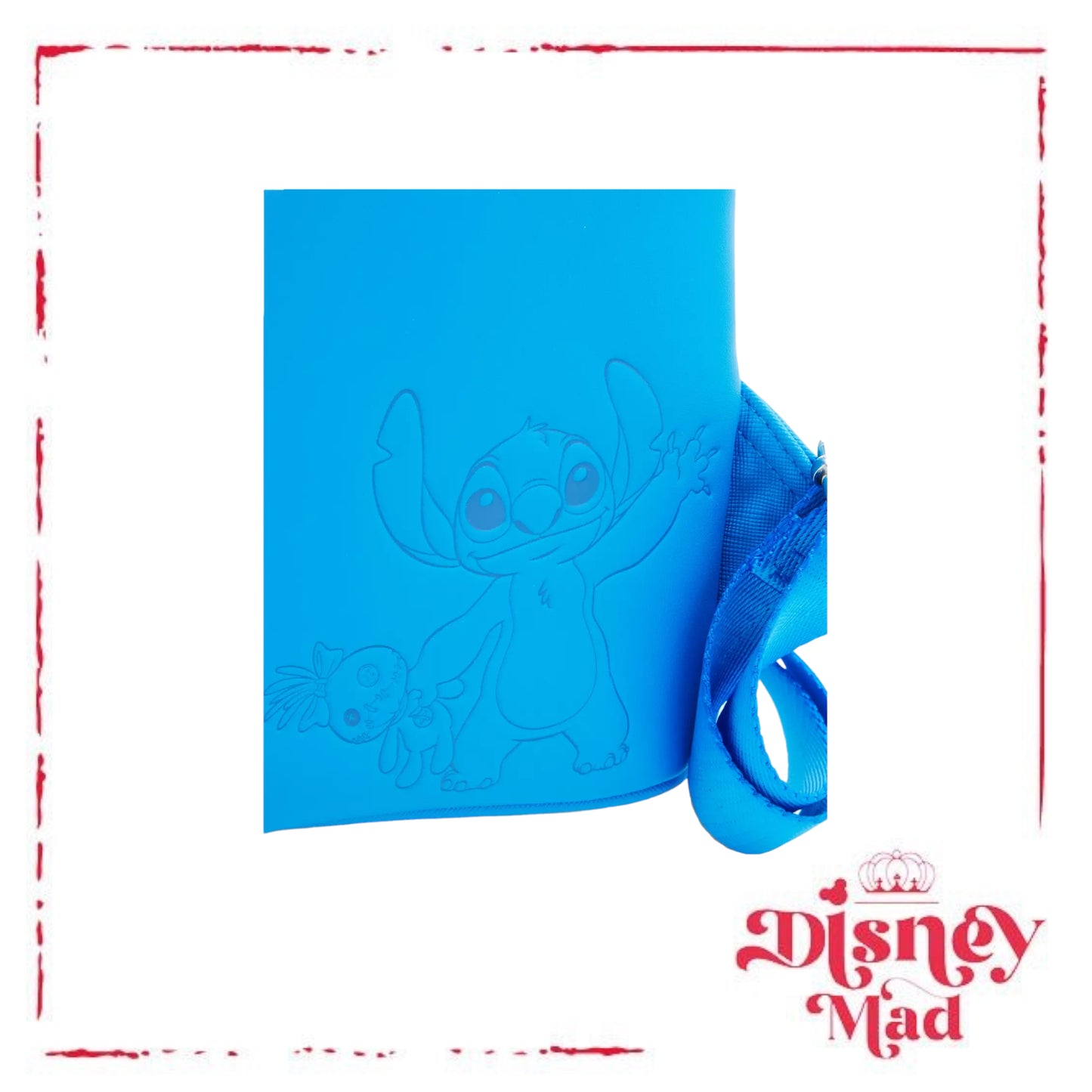 Loungefly Disney Lilo & Stitch Minimalist Stitch Figural Mini Backpack