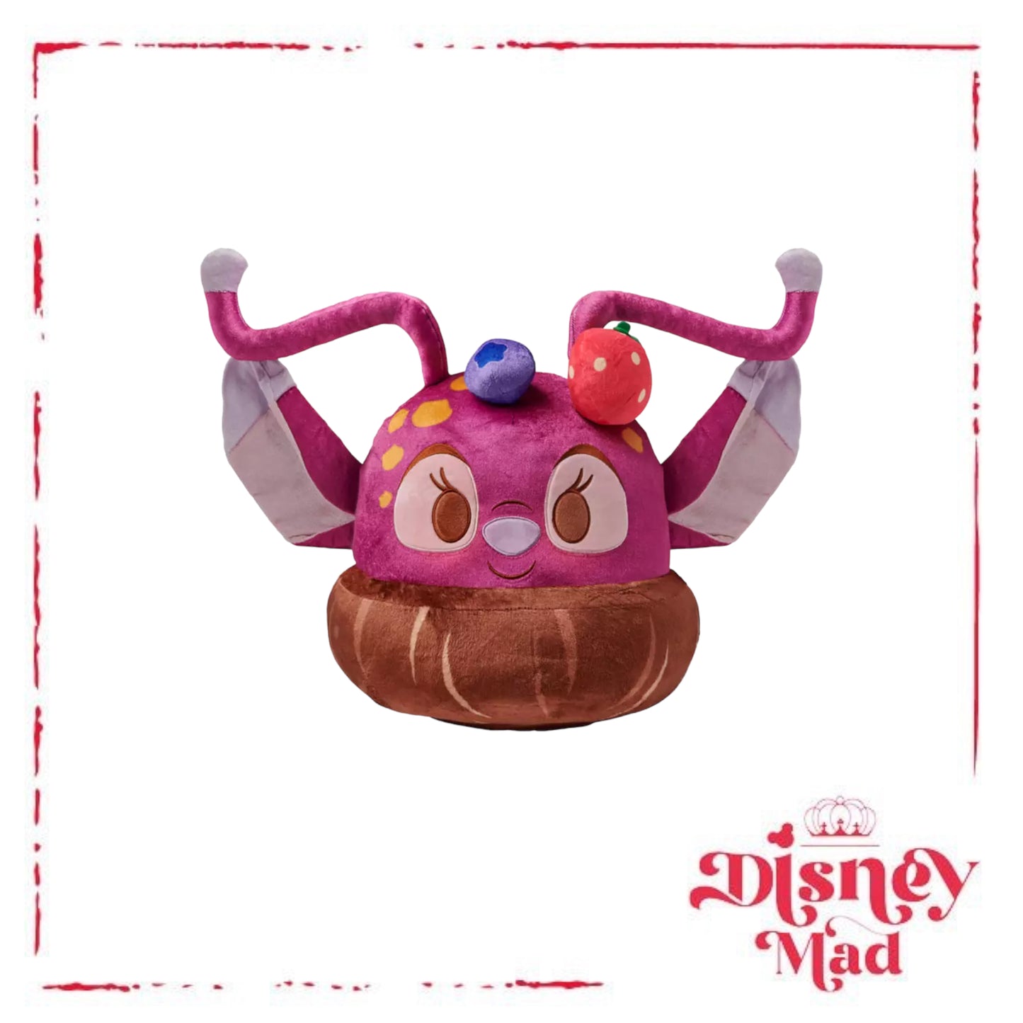 Angel Açai Bowl Disney Munchlings Scented Plush – Fruity Finds – Medium 14'' – Lilo & Stitch