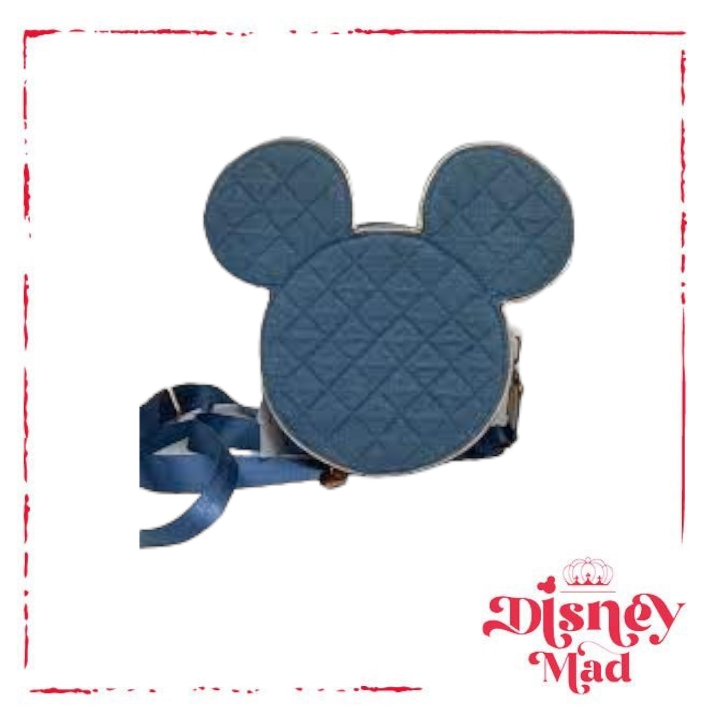 Disney Parks Mickey Mouse Pin Trading Crossbody Bag - Disney Parks