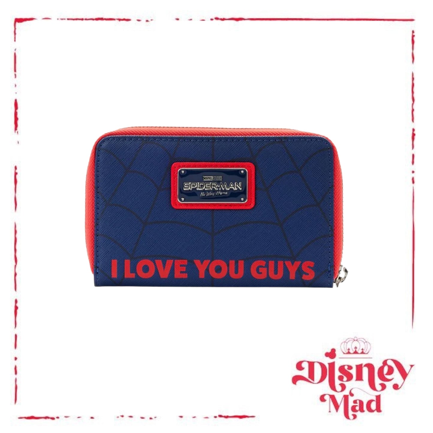 Spider-Man I Love You Guys Zip Around Wallet