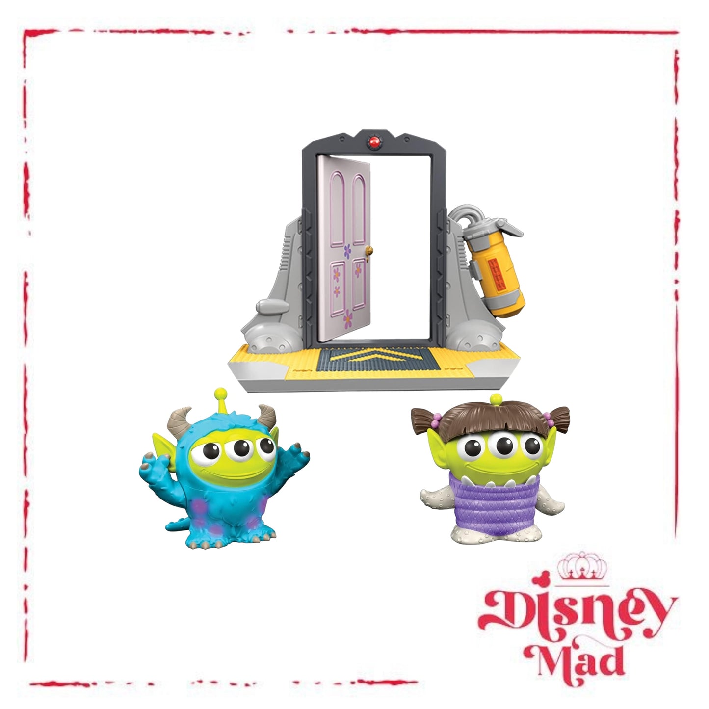 Disney Pixar Alien Remix Monsters Inc Multi Pack Figure Toy