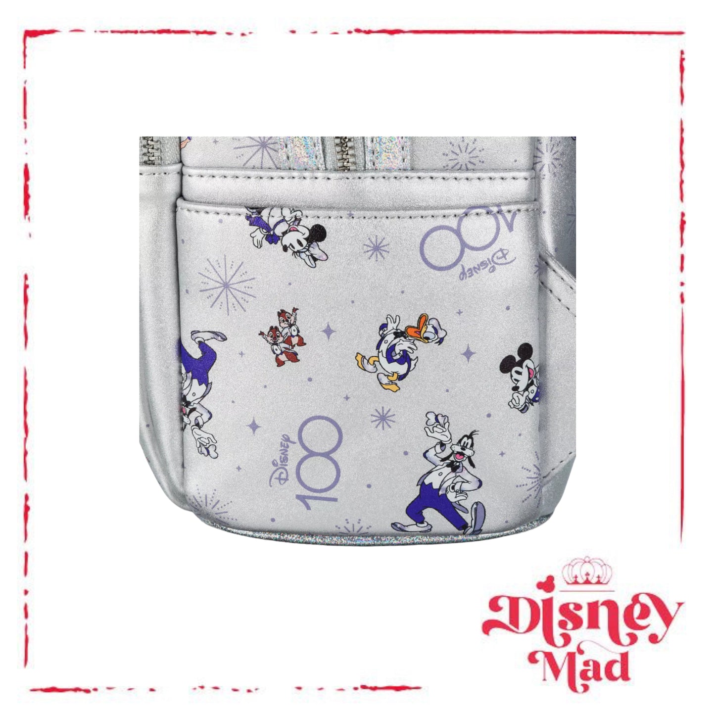 Disney 100 Years Of Wonder: Mickey & Friends AOP Mini Backpack Disney Parks