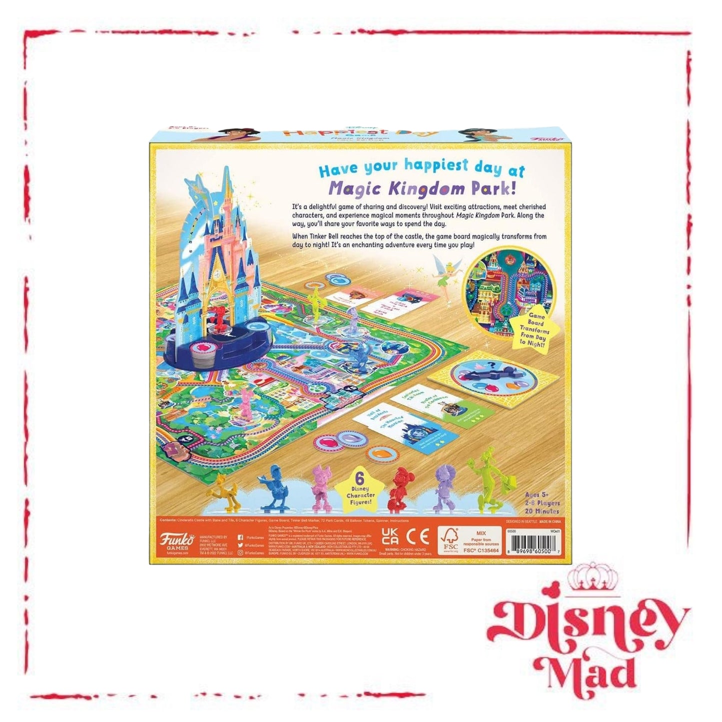 Funko Disney Happiest Day Game Magic Kingdom Park