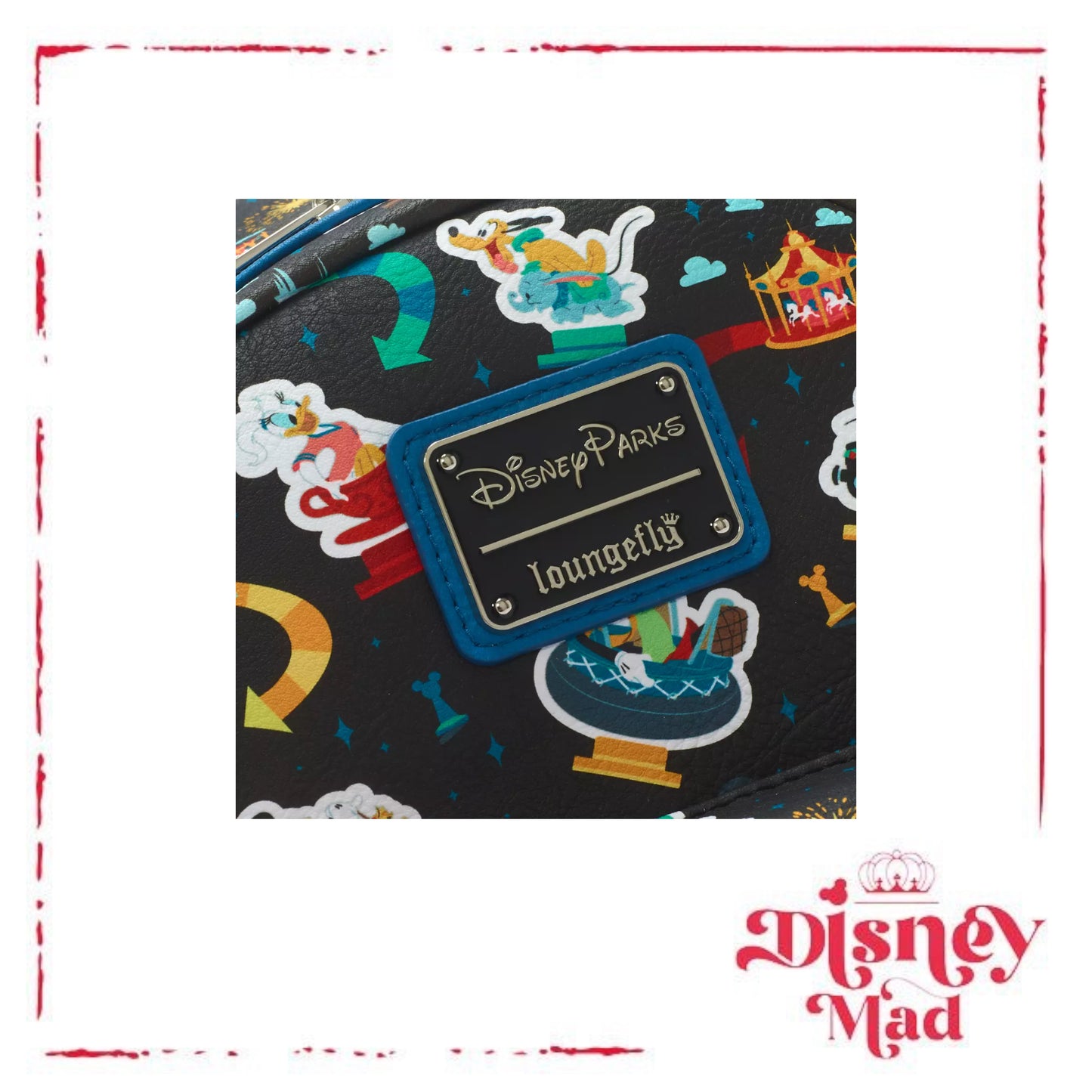 Loungefly Mickey and Friends Play in the Park Mini Backpack