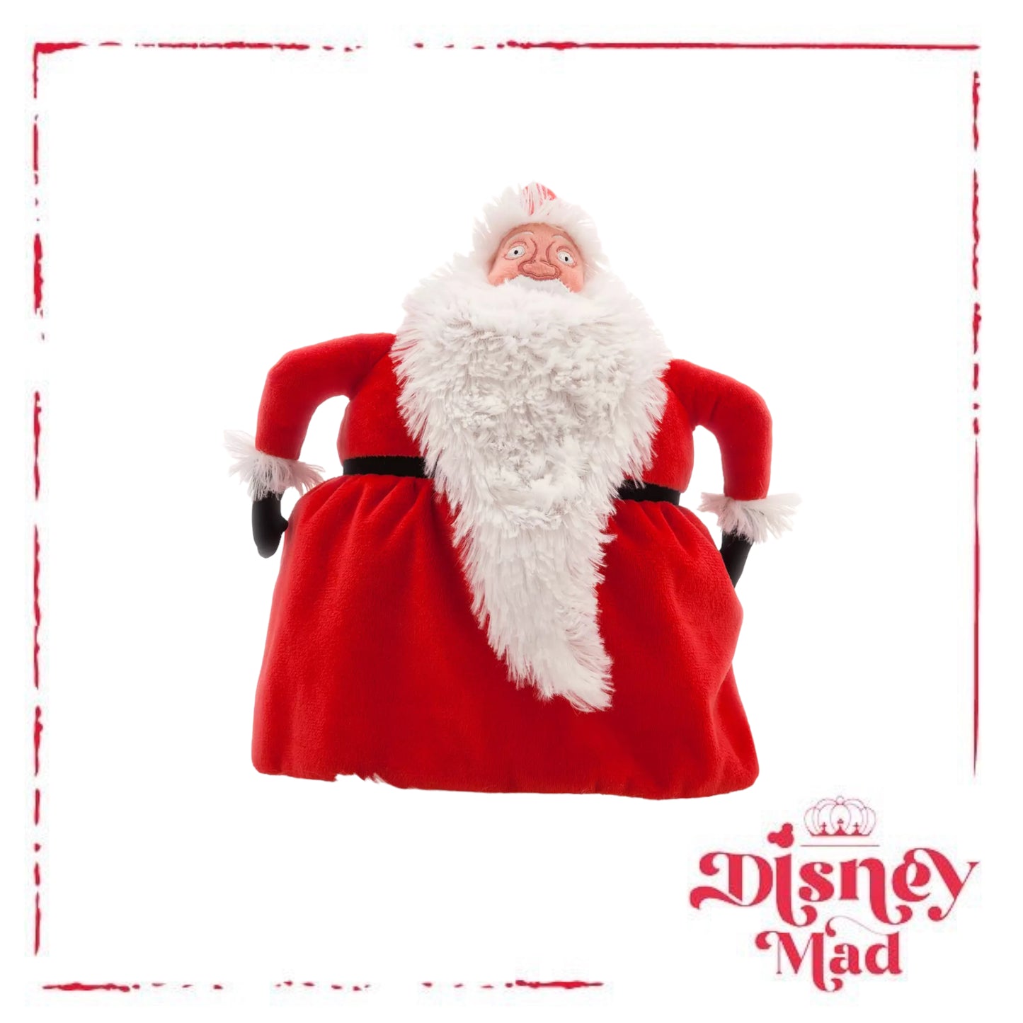 Santa Claus Plush – The Nightmare Before Christmas – 11'' - Disney Parks