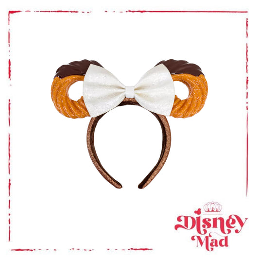 Minnie Mouse Churro Ear Headband - Disney Parks