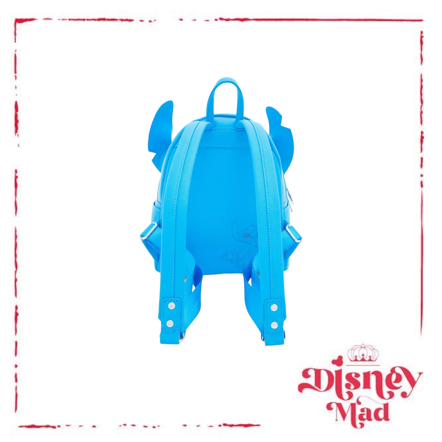 Loungefly Disney Lilo & Stitch Minimalist Stitch Figural Mini Backpack