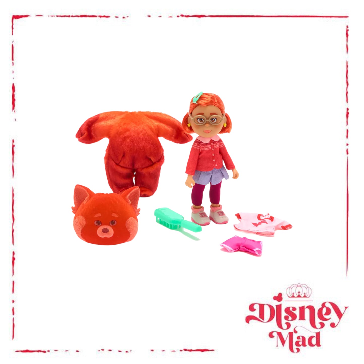 Disney Parks Mei Lee Deluxe Doll, Turning Red