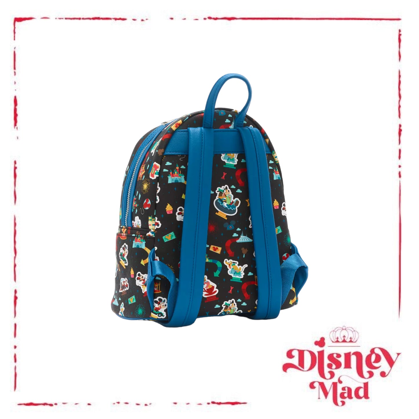 Loungefly Mickey and Friends Play in the Park Mini Backpack
