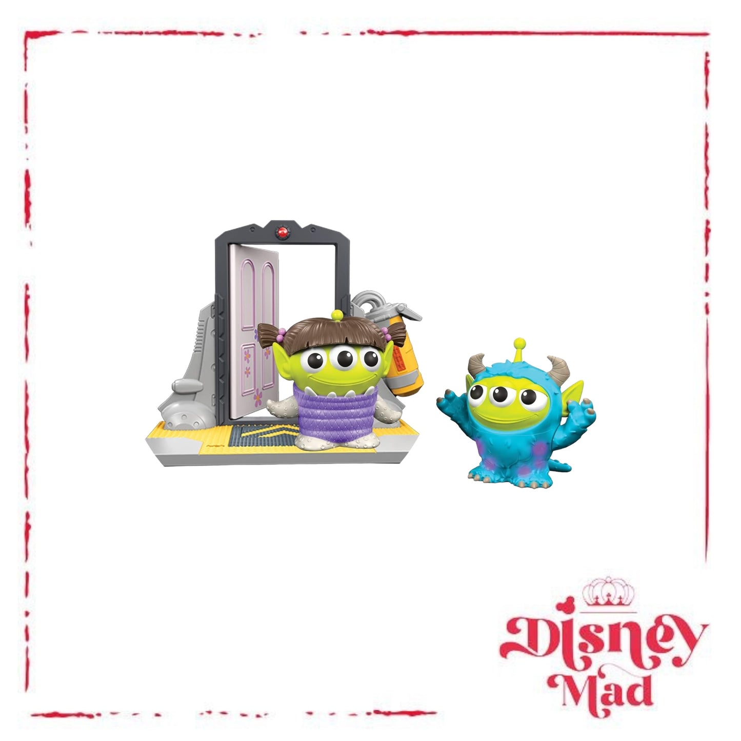 Disney Pixar Alien Remix Monsters Inc Multi Pack Figure Toy