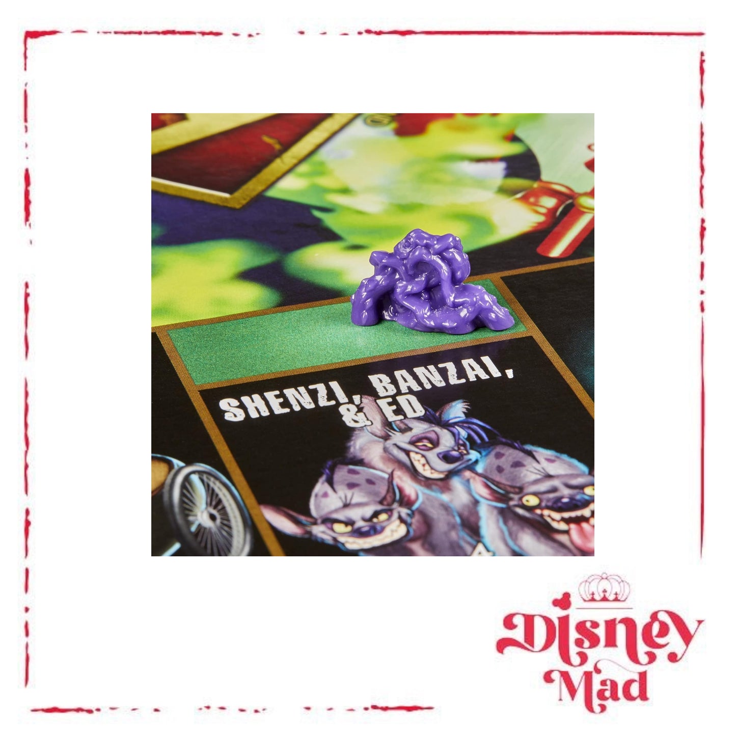 Monopoly: Disney Villains Henchmen Edition Board Game * box not perfect