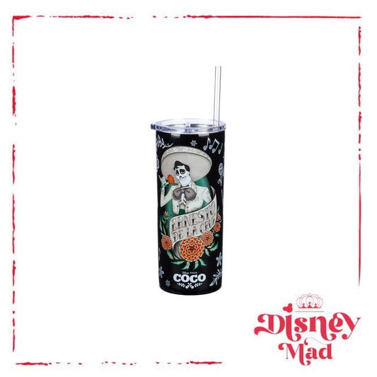Coco Ernesto De La Cruz Tumbler with Straw – Disney Parks