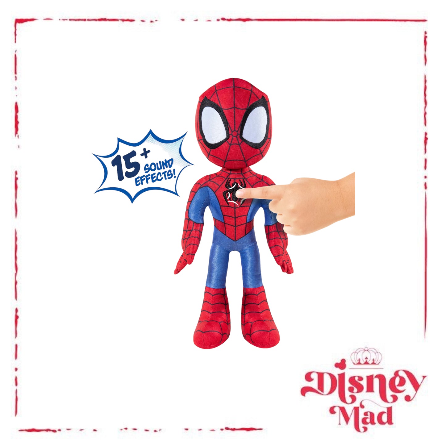 12" My Friend Spidey Feature Plush