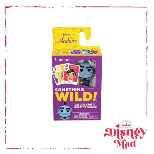 Something Wild Family Card - Aladdin Disney(Includes Collectable Mini POP!)