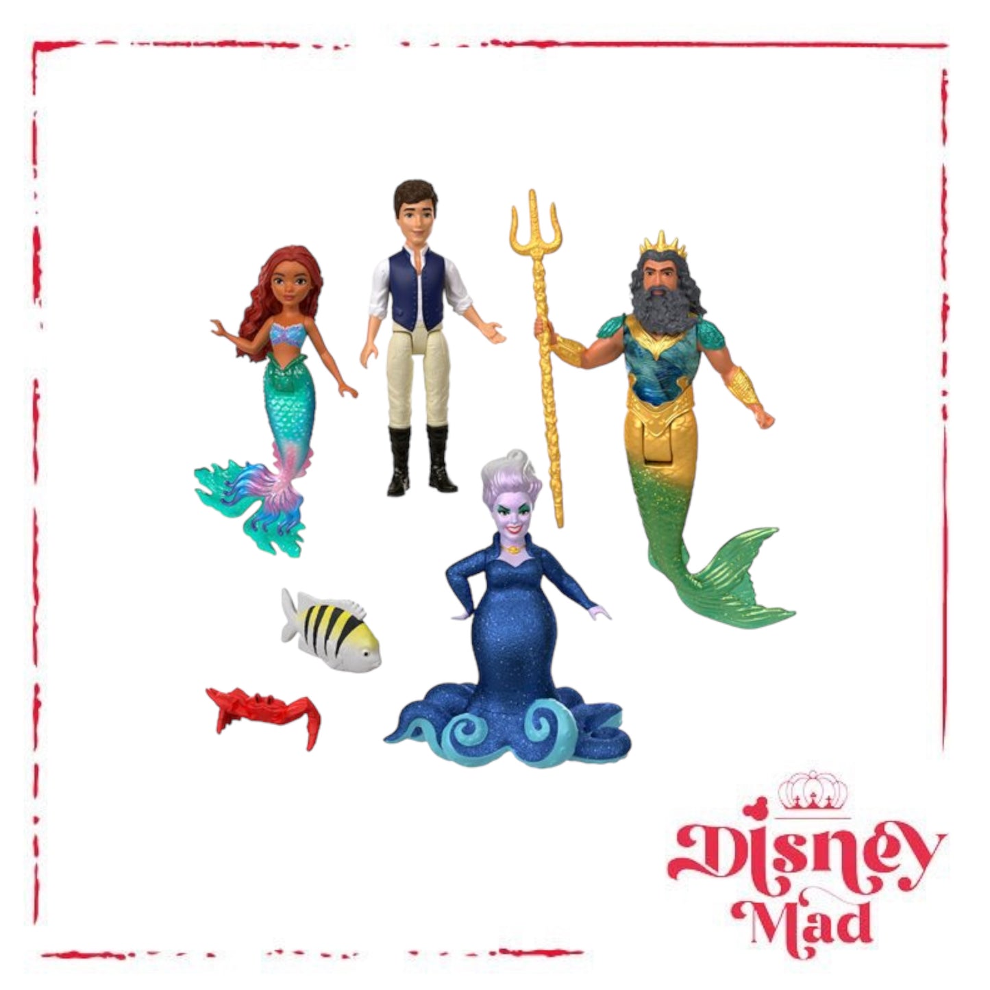 Disney The Little Mermaid Ariel's Adventures Story Set