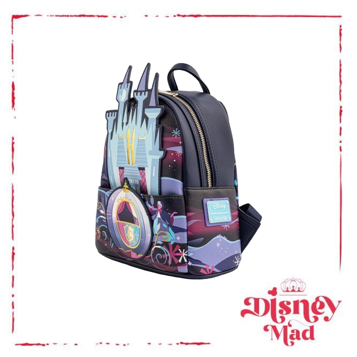 Disney Loungefly Cinderella Castle Series Mini Backpack